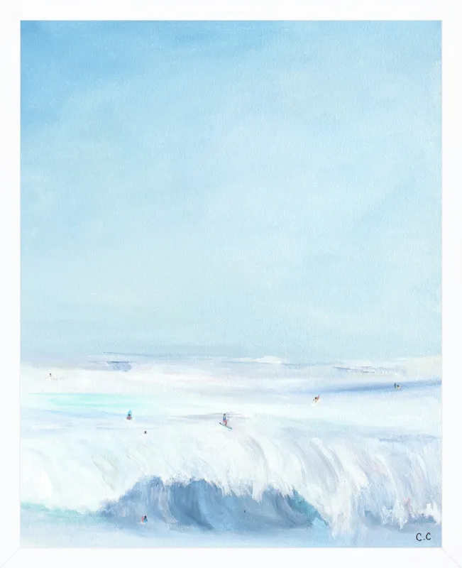 Wave Riders  by Caroline Chriss  for Artfully Walls