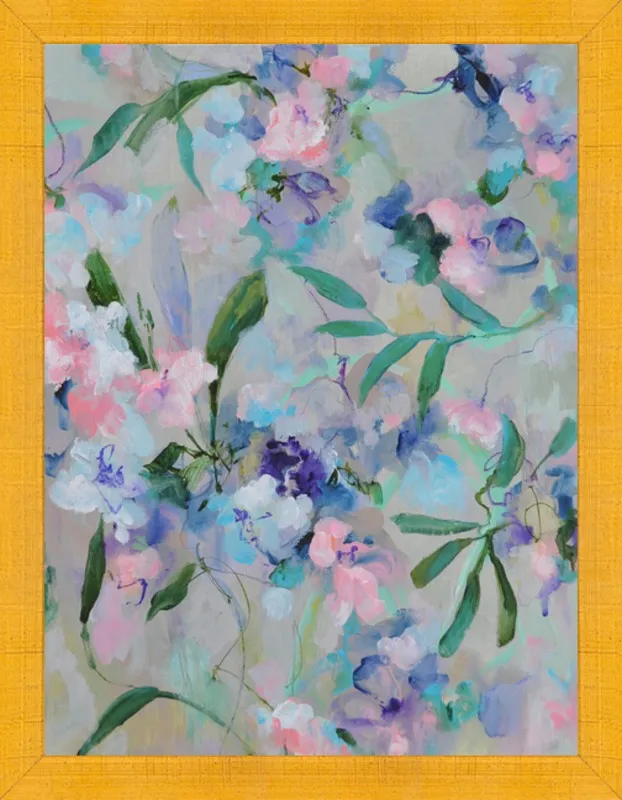 Arrangement in Blue and Lilac by Sonal Nathwani for Artfully Walls