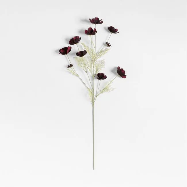 Faux Burgundy Cosmo Stem 35" by Abigail Ahern