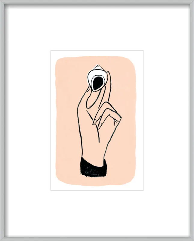 My Hand is My Face by Michael Doyle - Apartment On Belmont for Artfully Walls