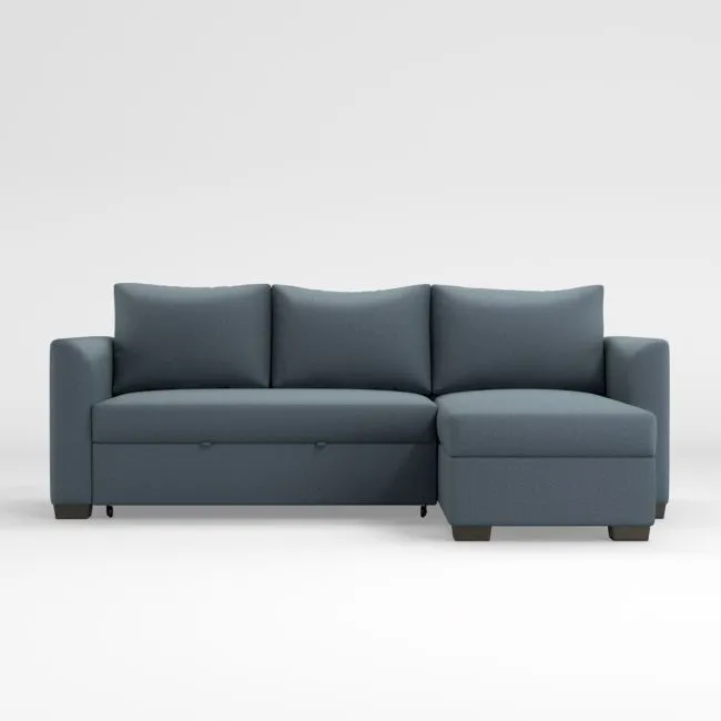 Bedford 2-Piece Queen Sleeper Sectional Sofa with Chaise Lounge