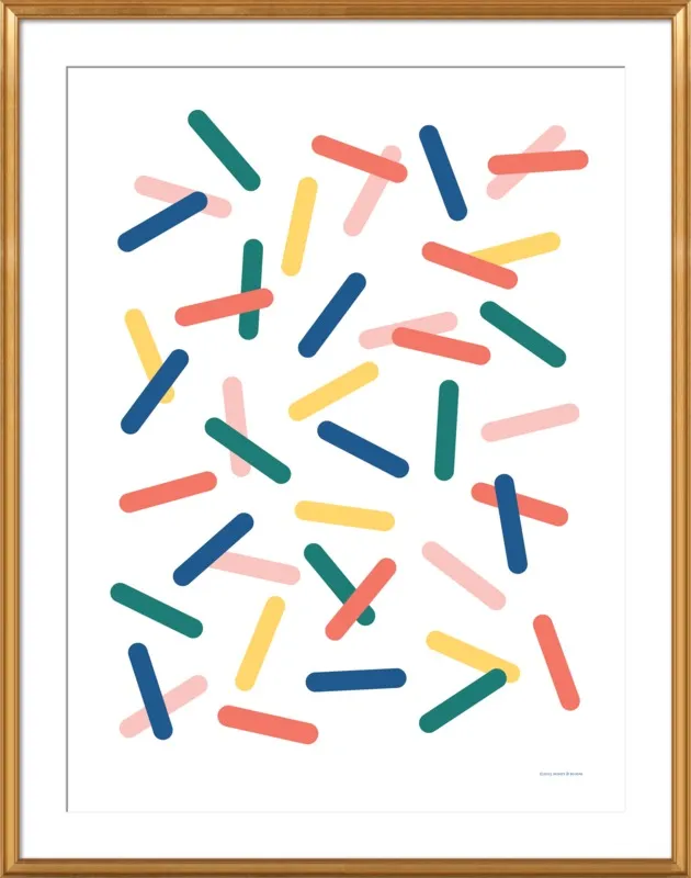 Sprinkle by Becky Hui Chan for Artfully Walls