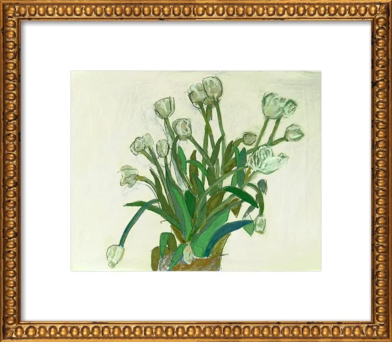 viridiflora tulip by Liz Innvar for Artfully Walls