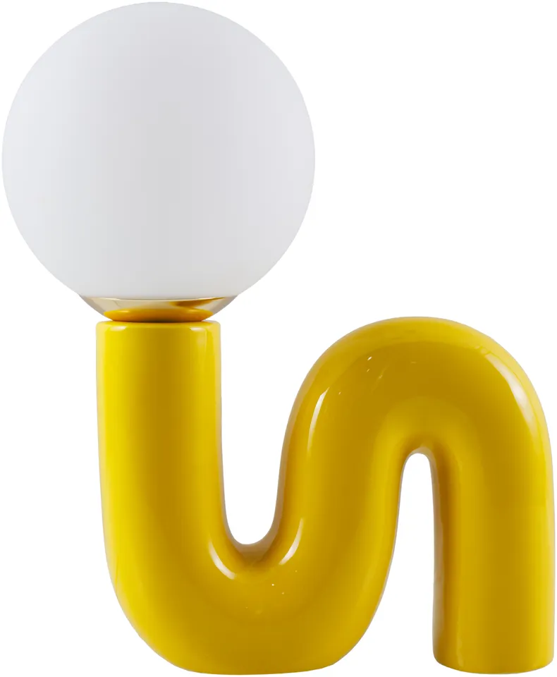 Oyri  Glazed 15"H x 7"W x 13"D Accent Table Lamp