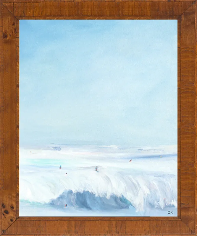 Wave Riders  by Caroline Chriss  for Artfully Walls