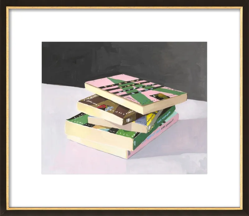 Vonnegut Stack by Elizabeth Mayville for Artfully Walls
