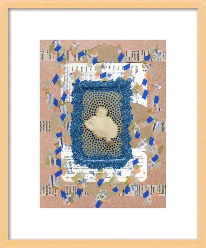Blue awakening by Naomi Vona for Artfully Walls