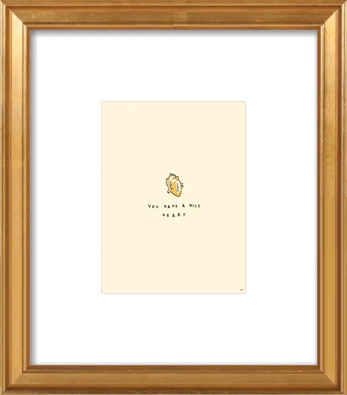 You Have A Nice Heart by Melody Hansen for Artfully Walls