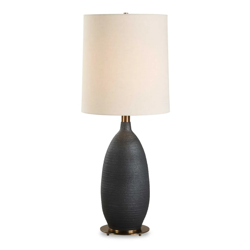 Bower Matt Black Table Lamp