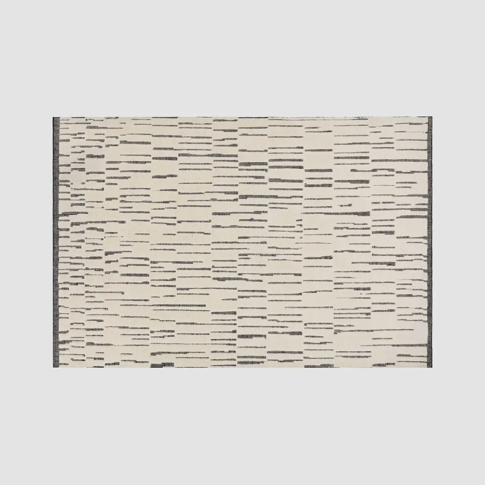 The Citizenry Bina Hand-Knotted Area Rug | 10' x 14' | Black