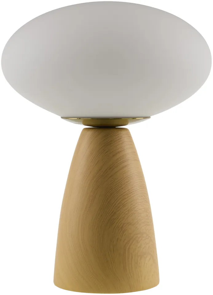 Komorebi  Glazed 10"H x 8"W x 8"D Accent Table Lamp