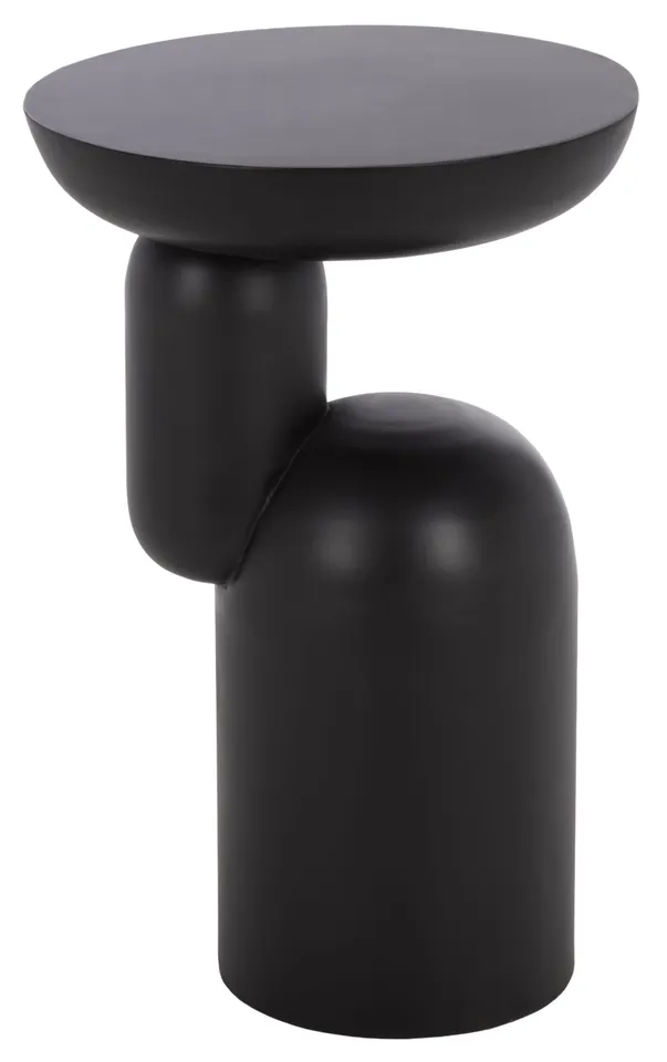 Safavieh Couture Donnastella Metal Accent Table, Black