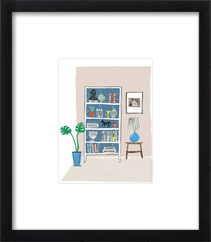 Shelfie by Danielle Kroll for Artfully Walls