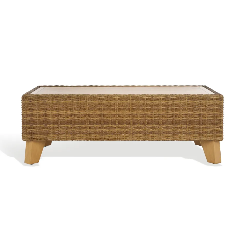 Margarita Wicker Coffee Table - Natural