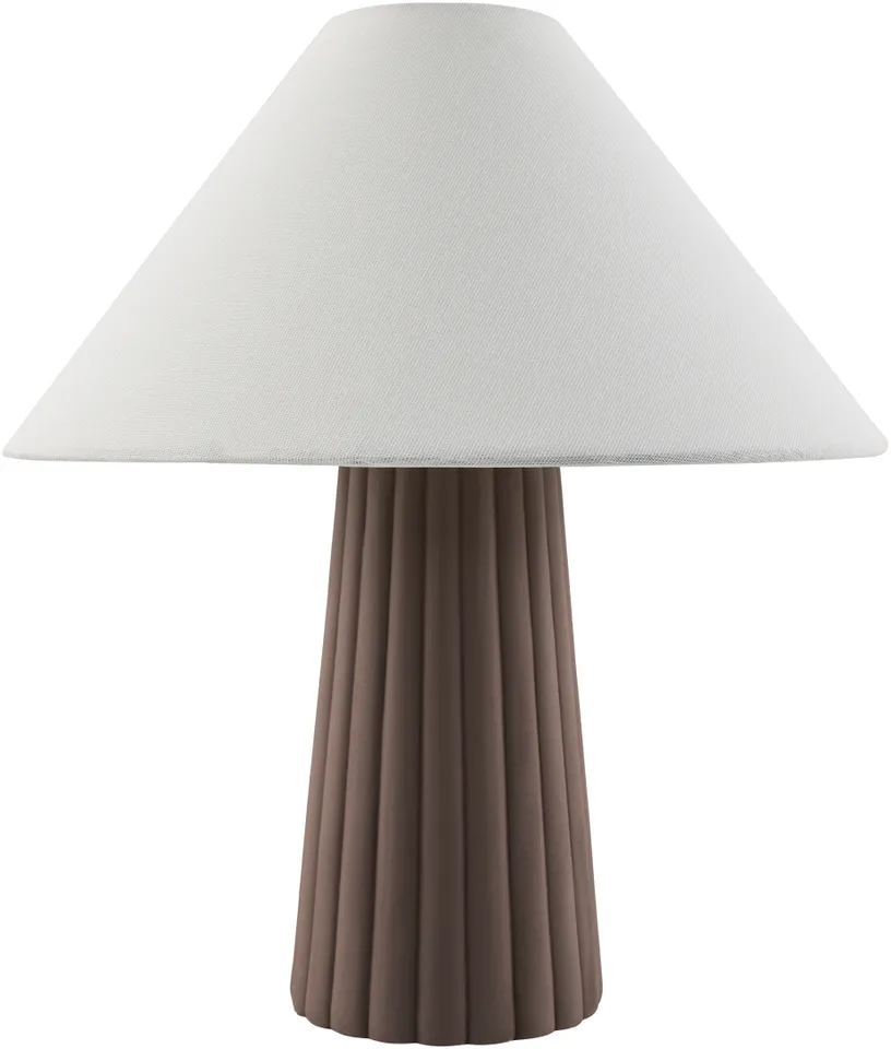 Conju  Hand Painted 16"H x 14"W x 14"D Accent Table Lamp
