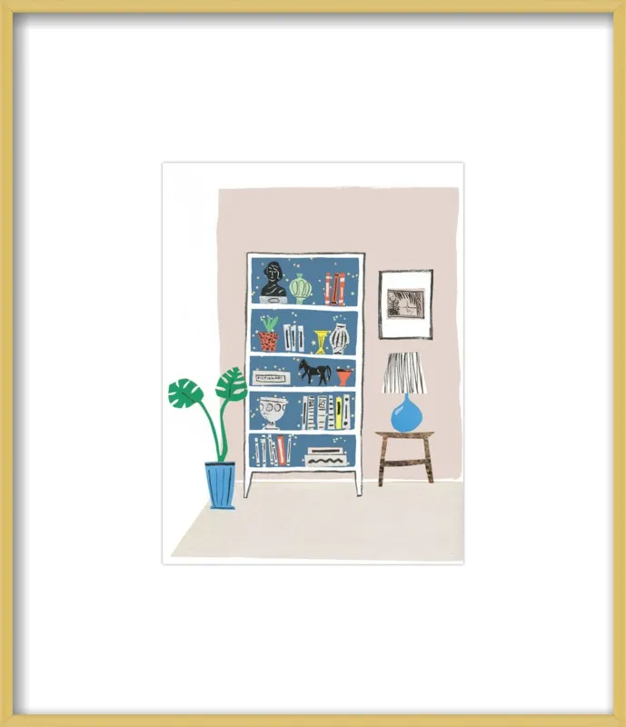 Shelfie by Danielle Kroll for Artfully Walls