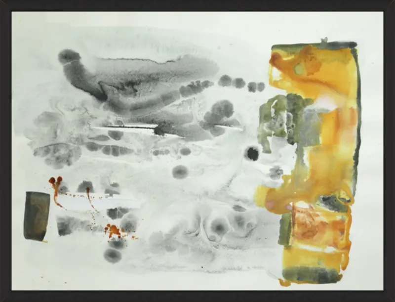 work on paper #24 by Emily Van Horn for Artfully Walls