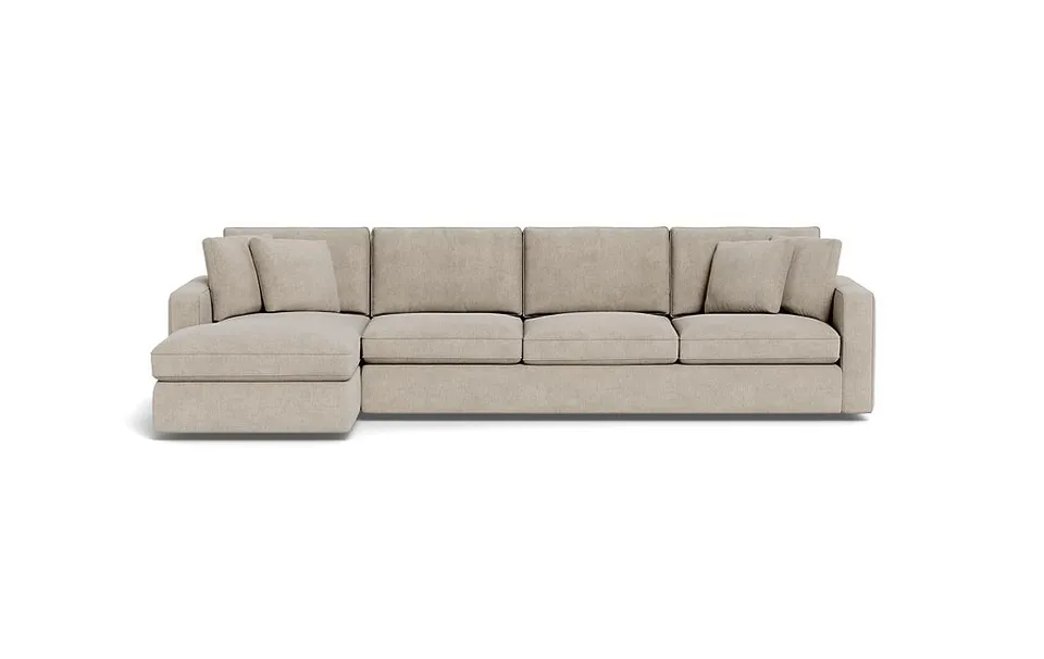 James 4-Seat Left Chaise Sectional