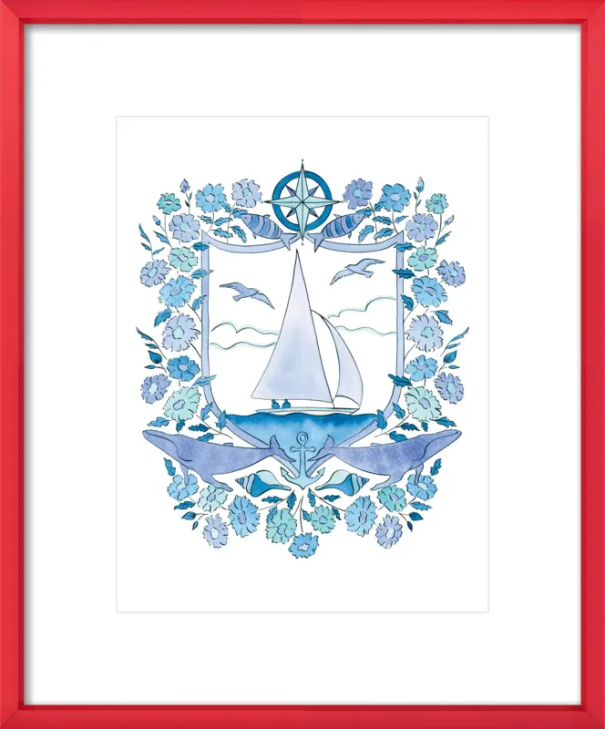 Setting Sail by Rachel Rogers for Artfully Walls