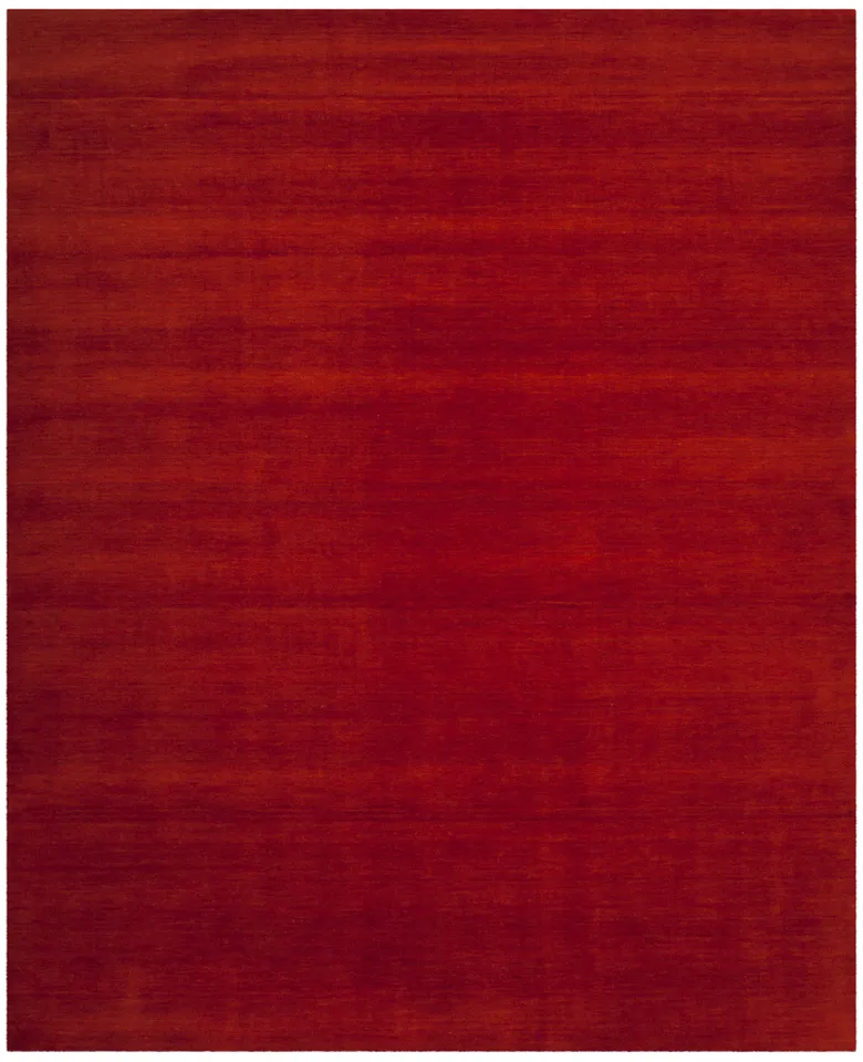 Arlo Home Hand Loomed Area Rug, HIM311H, Red,  8' X 10'