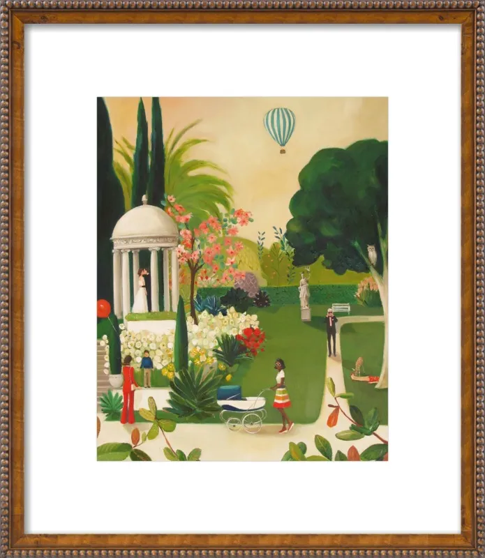 A Fainting in the Botanical Gardens by Janet Hill for Artfully Walls