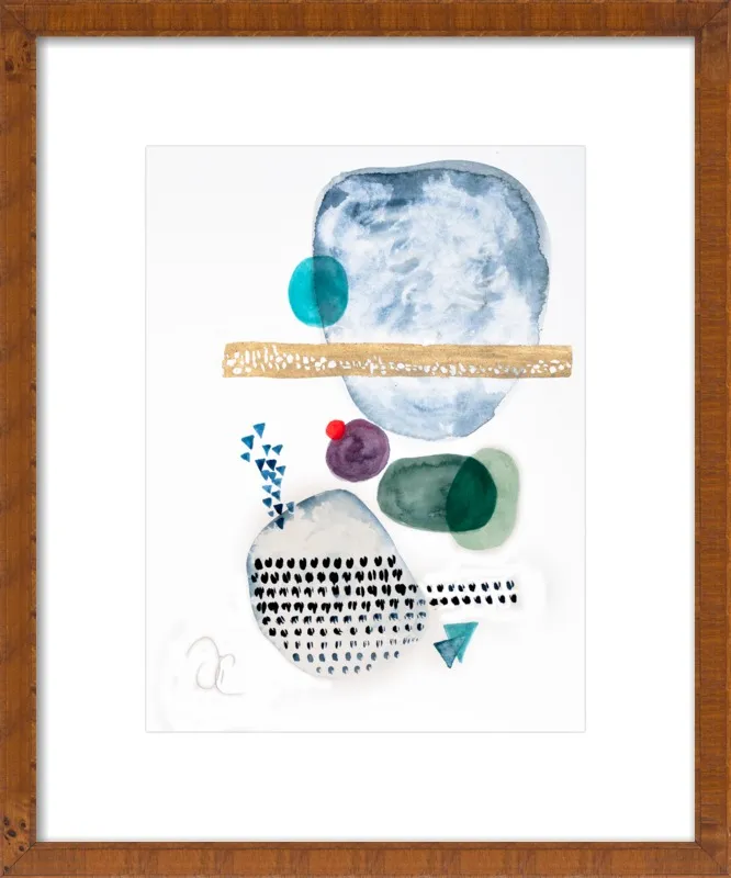 Under the sea by Victoria Gonzalez for Artfully Walls