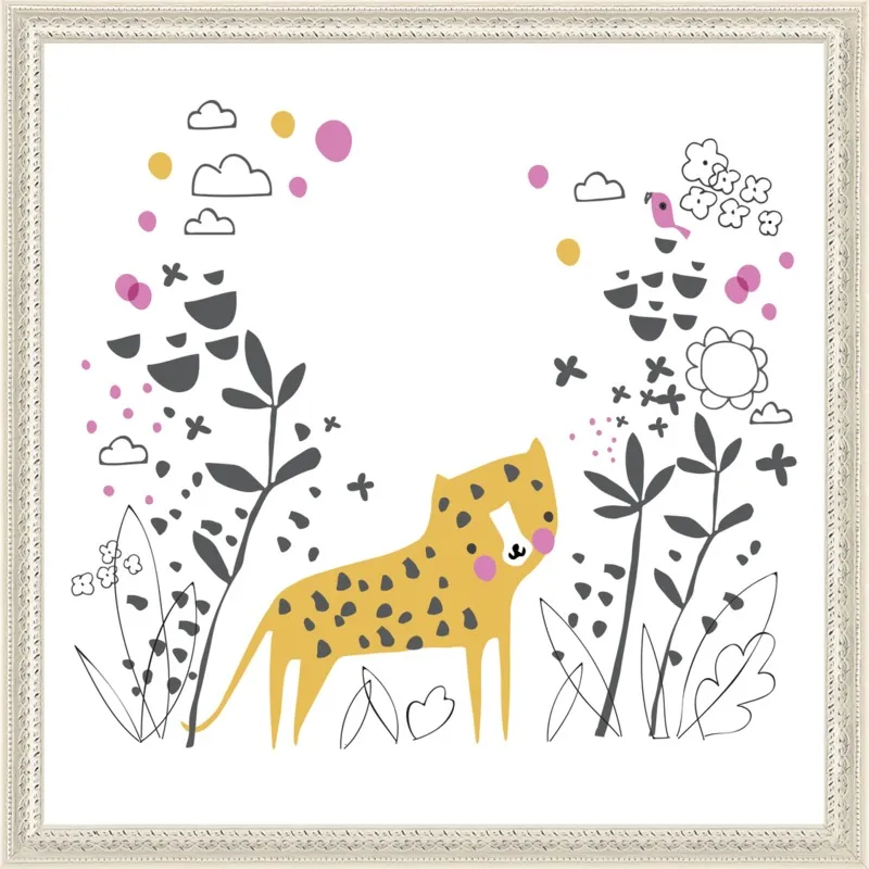 Little jungle leopard by Lizzie Mackay for Artfully Walls