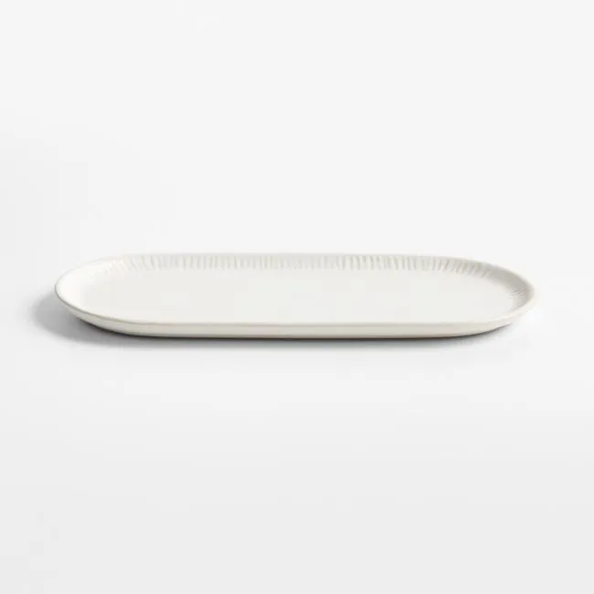 Clean by Crate Ivory Ceramic Sink Caddy Tray