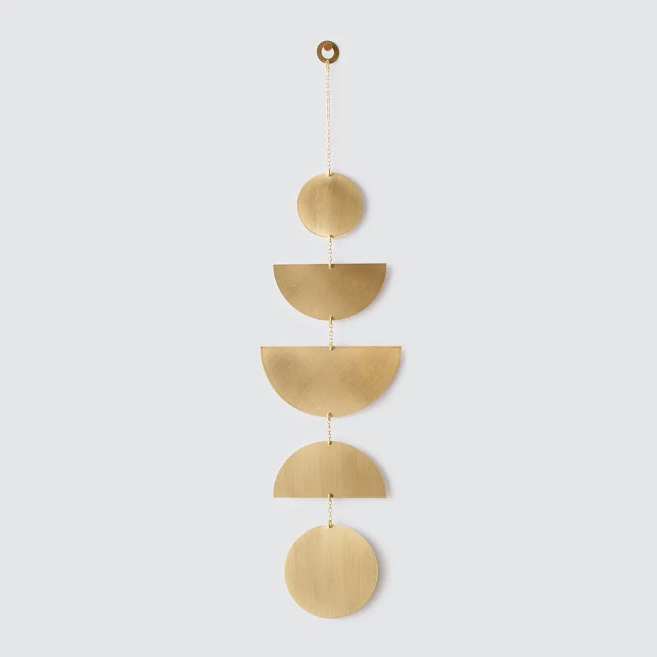 The Citizenry San Cristobal Wall Hanging | Brass