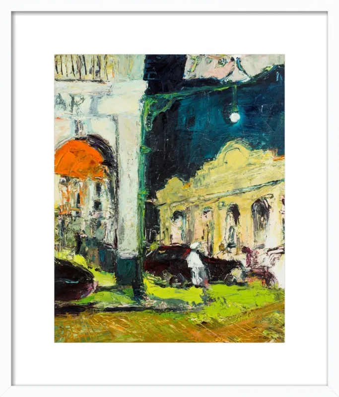 La Vida Cuba Street Corner near Sloppy Joe Bar in Old Havana by Ana Guzman for Artfully Walls