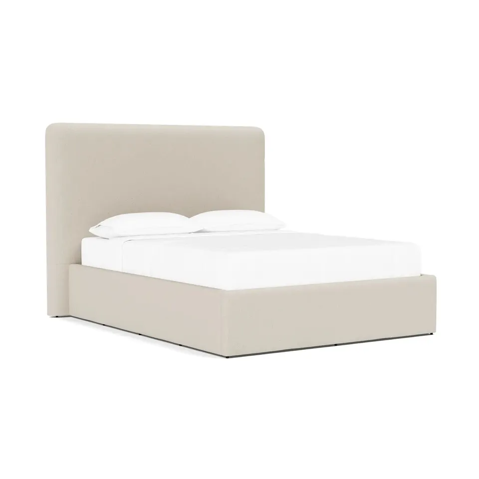The Citizenry Alpine Bed Tall Headboard | King | Brown