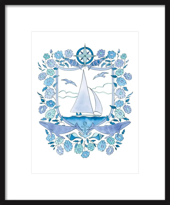 Setting Sail by Rachel Rogers for Artfully Walls