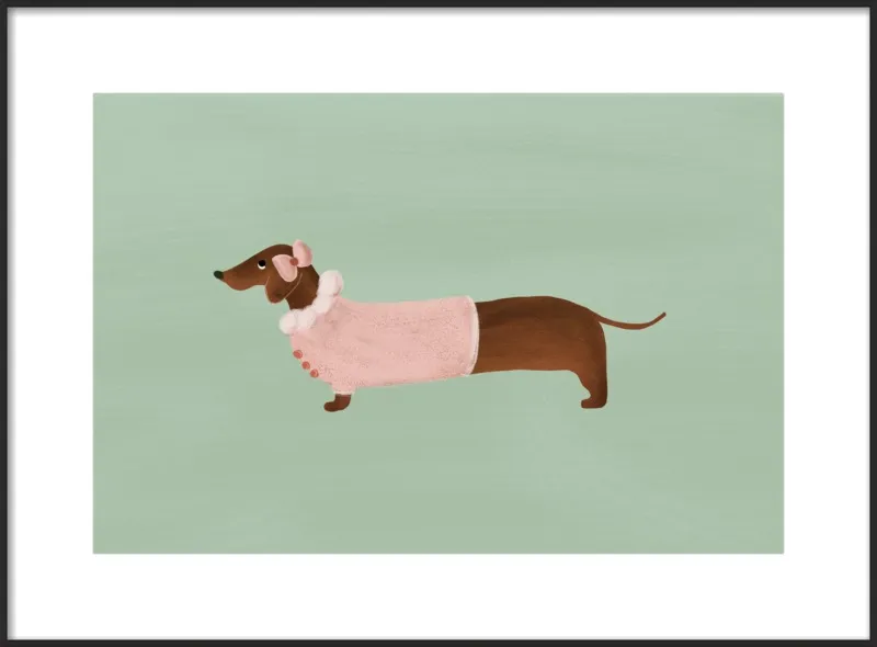 Lucy's Outfit No.1 by Nancy Noreth for Artfully Walls