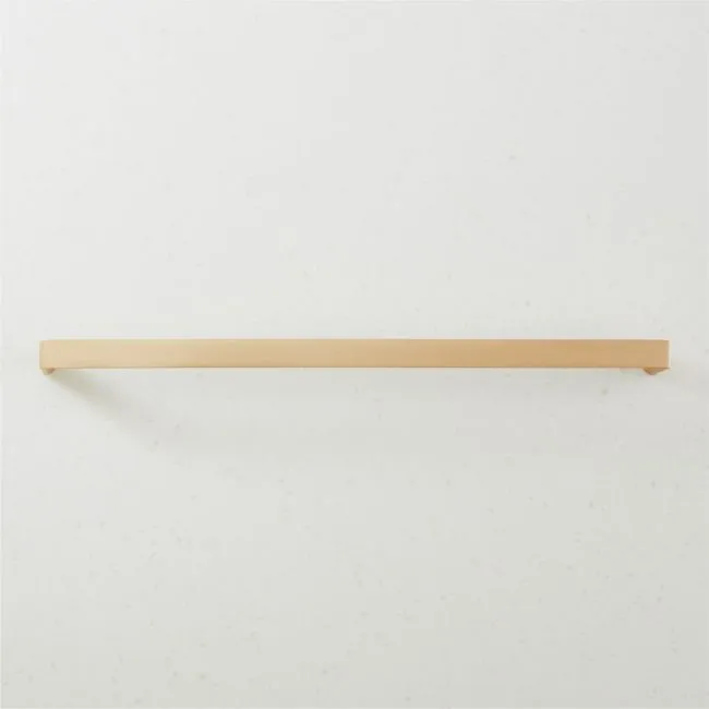 Damon Brushed Brass Cabinet Handle 12"