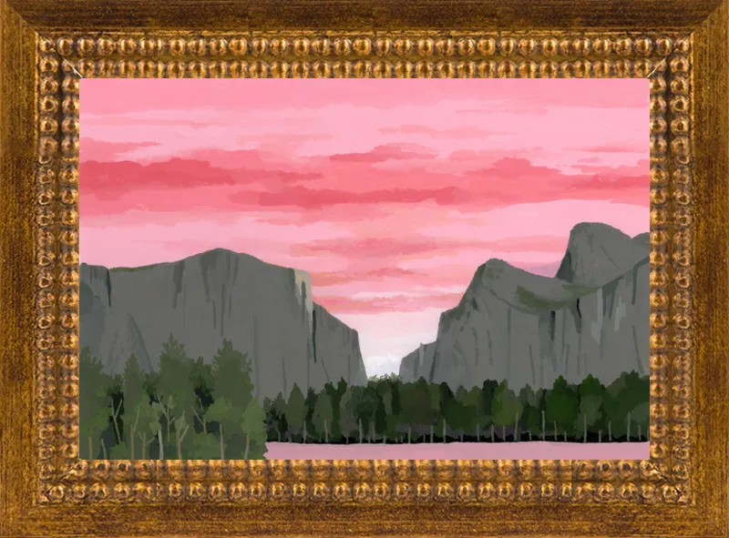 Dawn of Yosemite Park by Hiroyuki Izutsu for Artfully Walls