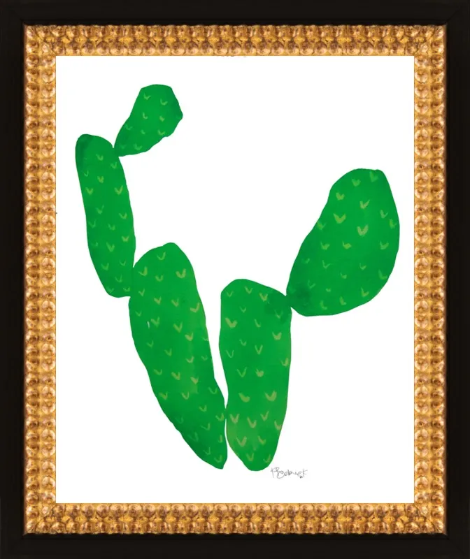 Green Cacti by Kate Roebuck for Artfully Walls