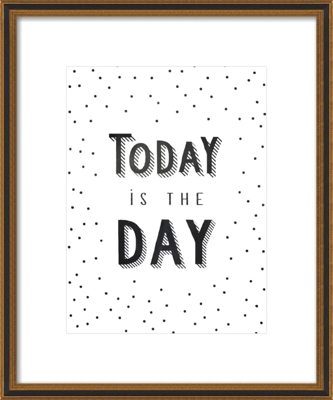 Today is the day by Lonneke de Roos - Kind of Style for Artfully Walls