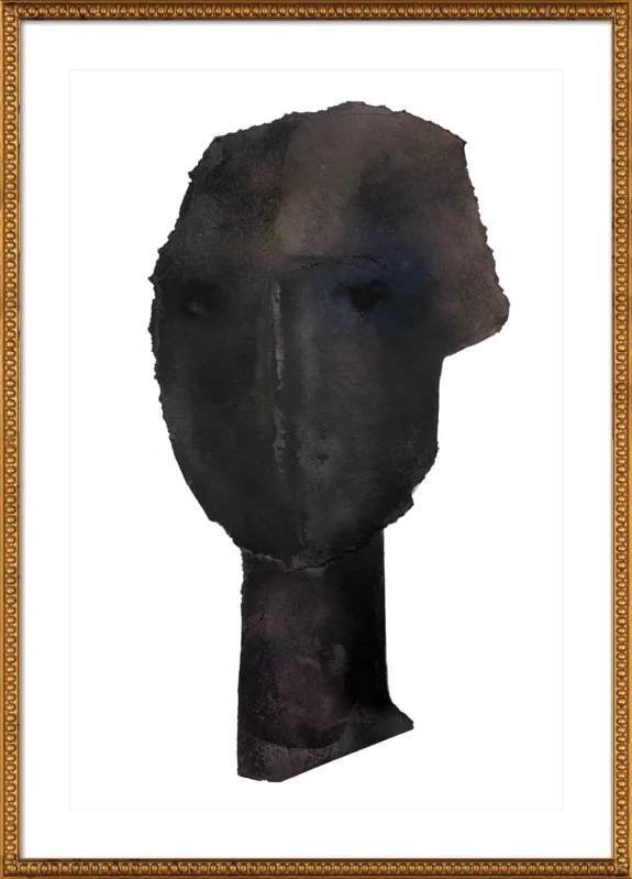Black Head by Boriana Mihailovska for Artfully Walls