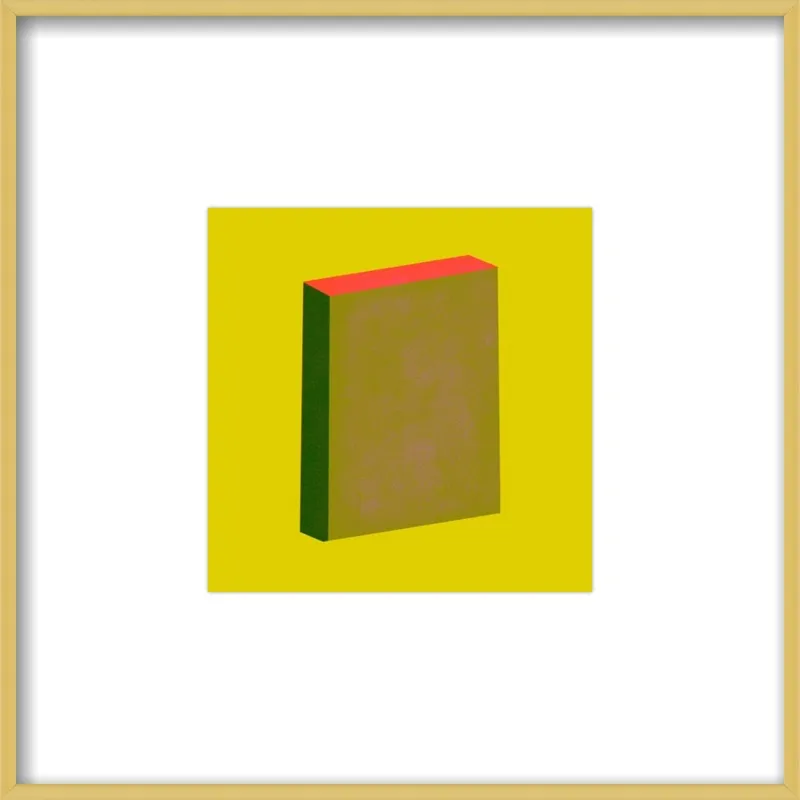 Color Books 4, Olive, Forest, Hot Red & Pear Green by Jessica Poundstone for Artfully Walls