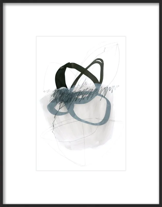 line & shape studies 01 by Iris Lehnhardt for Artfully Walls