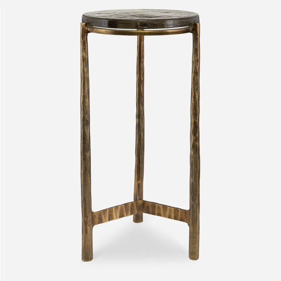 Eternity Brass Accent Table