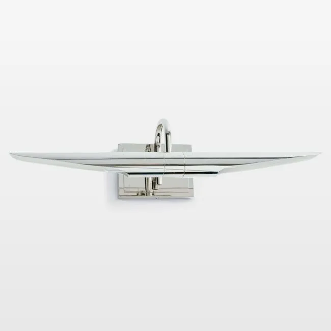 Redford Small Polished Nickel Picture Light, 22"