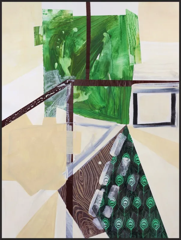 Abstract Study (trail map) by Pamela Staker for Artfully Walls