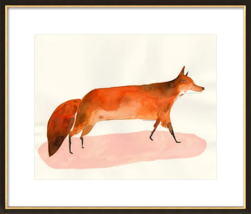 Fox by Elizabeth Graeber for Artfully Walls