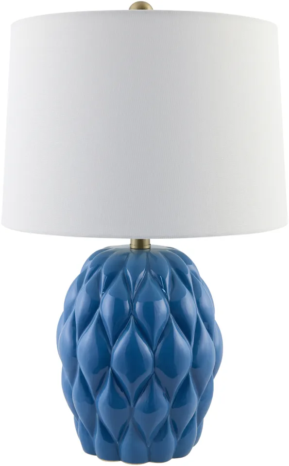 Cagli  Glazed 22"H x 14"W x 14"D Accent Table Lamp