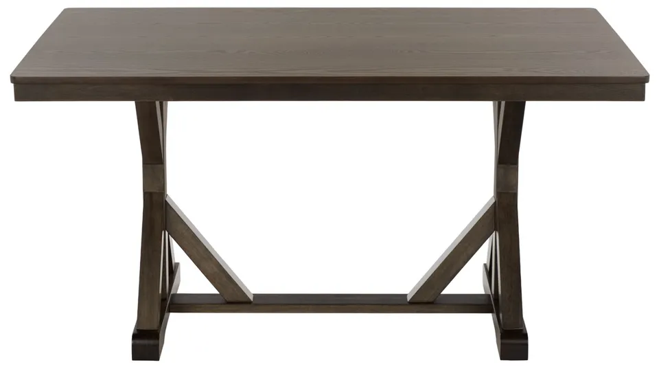 Hildy Dining Table - Ash Brown