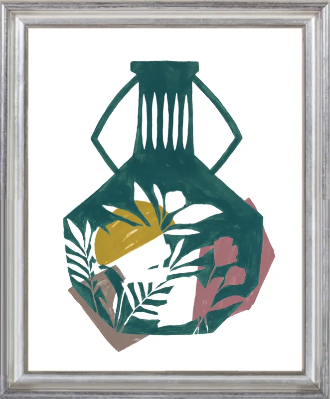 Vase Shapes by Cece Merkle for Artfully Walls