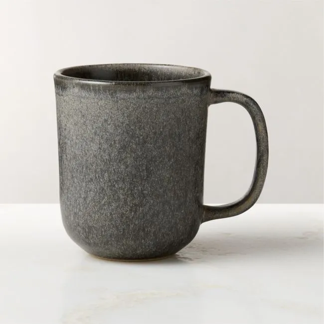 Drift Grey Mug with Reactive Glaze