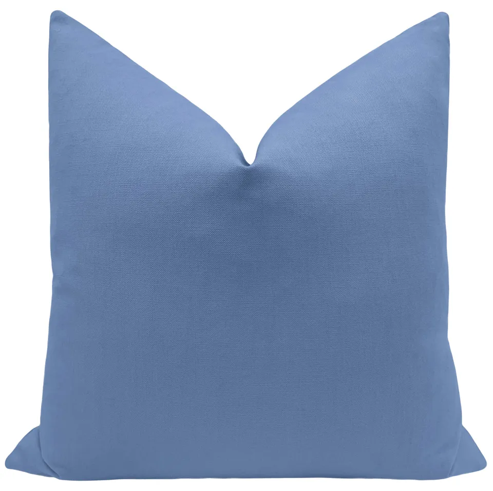 CLASSIC LINEN // CALYPSO BLUE - 20" X 30" QUEEN SHAM
