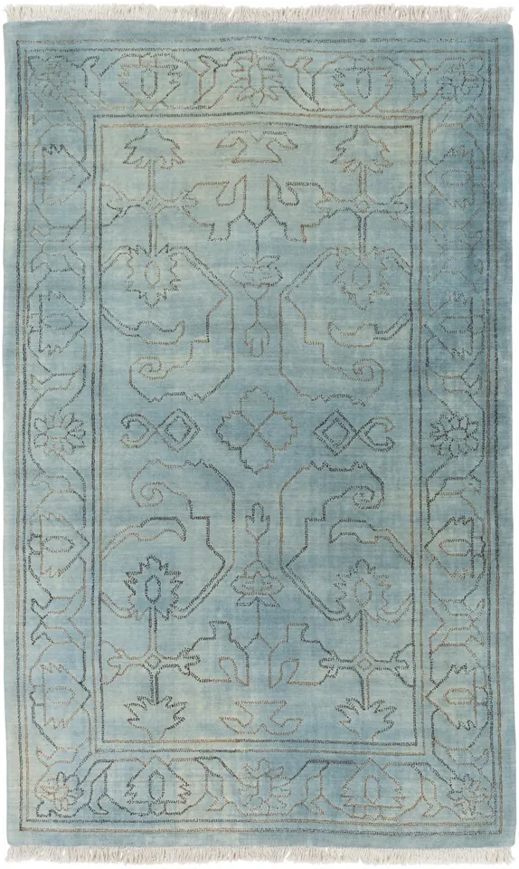 Wilmington Green Indoor 8' x 10' Handmade Rug